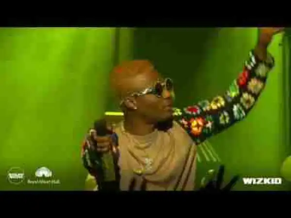 Video: Wizkid Performs Live At Royal Albert Hall London
